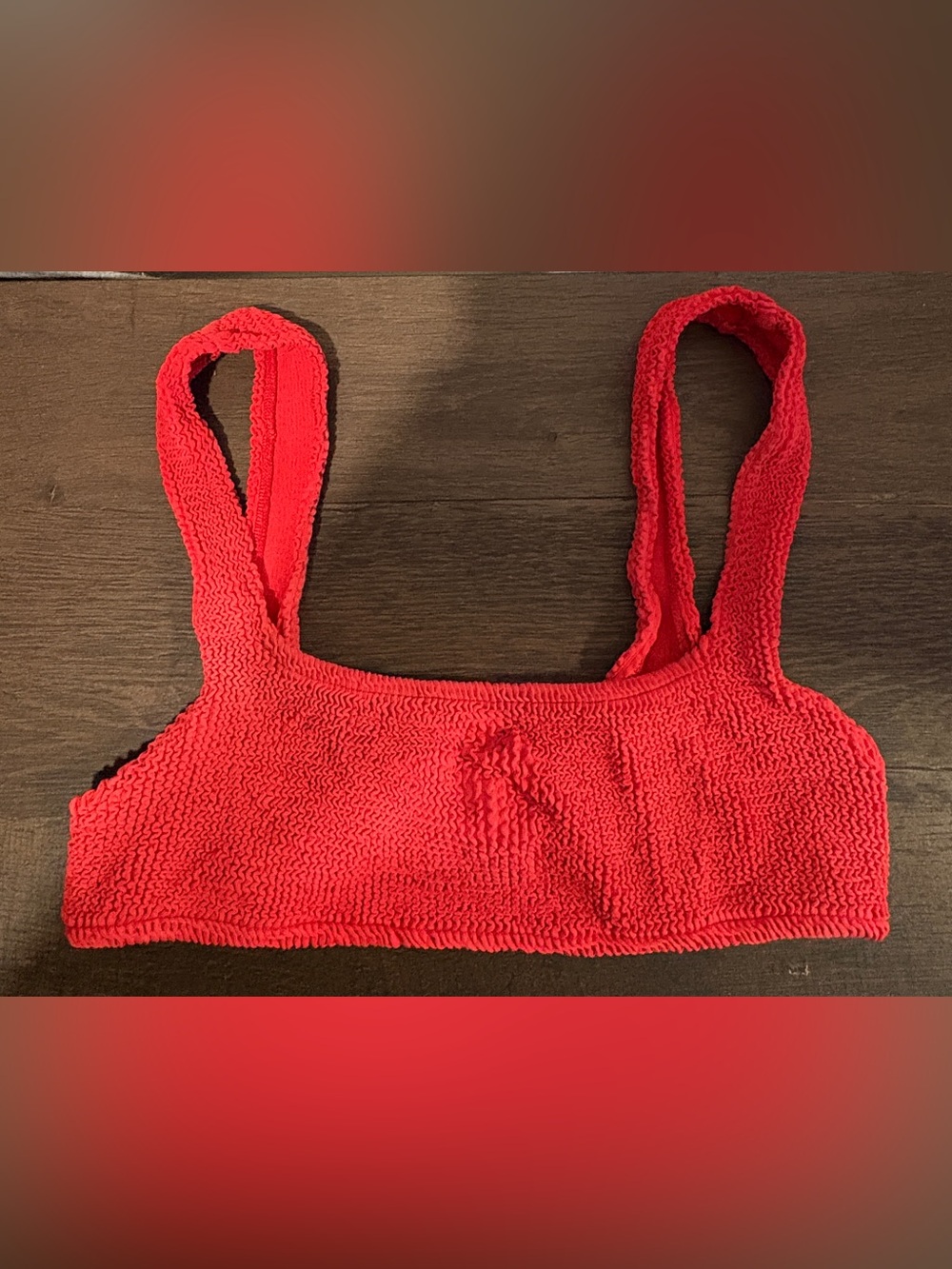 YouSwim x Lisa Says Gah! Aplomb Two-Piece Swimsuit Pimento Red Stretch I - Picture 4 of 12
